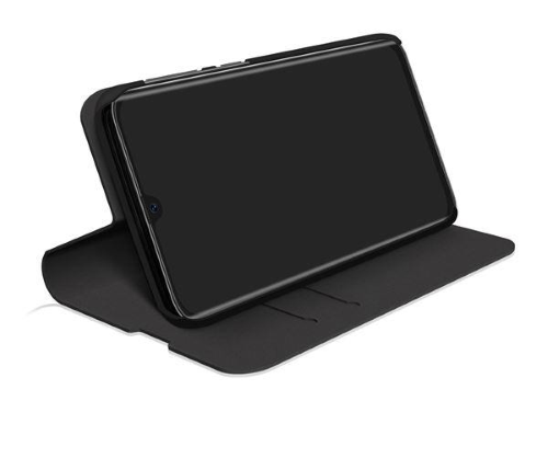 BLACK ROCK SAMSUNG GALAXY A50 CUSTODIA A LIBRO IN SIMILPELLE NERO